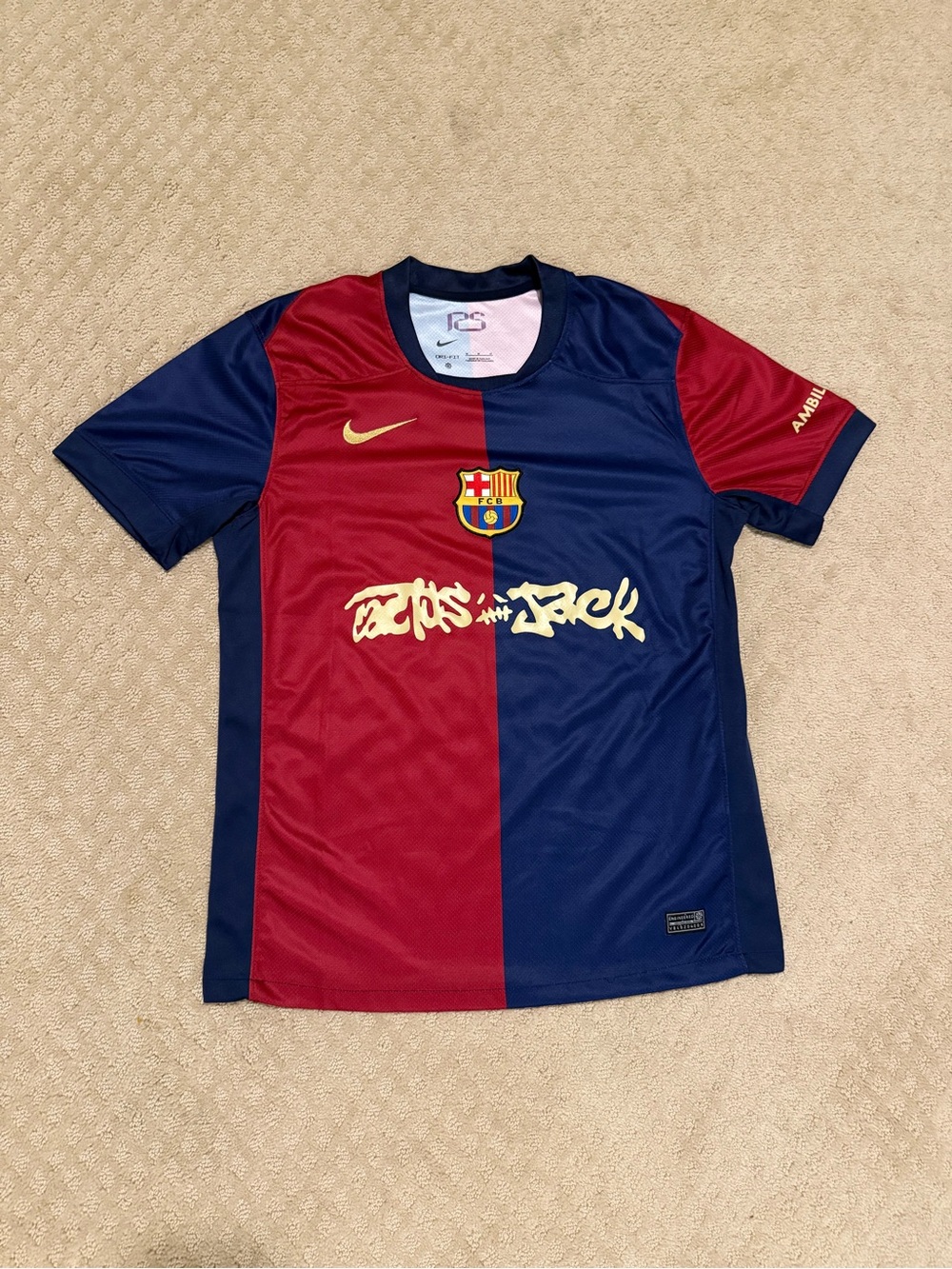 Fc Barcelona x Travis Scott jersey